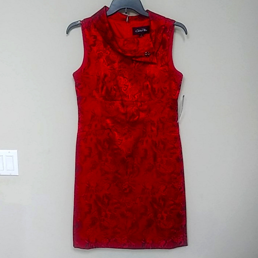 From $80🎁🆕Chelsea Rose Elegant Red Dress